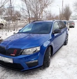 Сплиттеры порогов Skoda Octavia A7