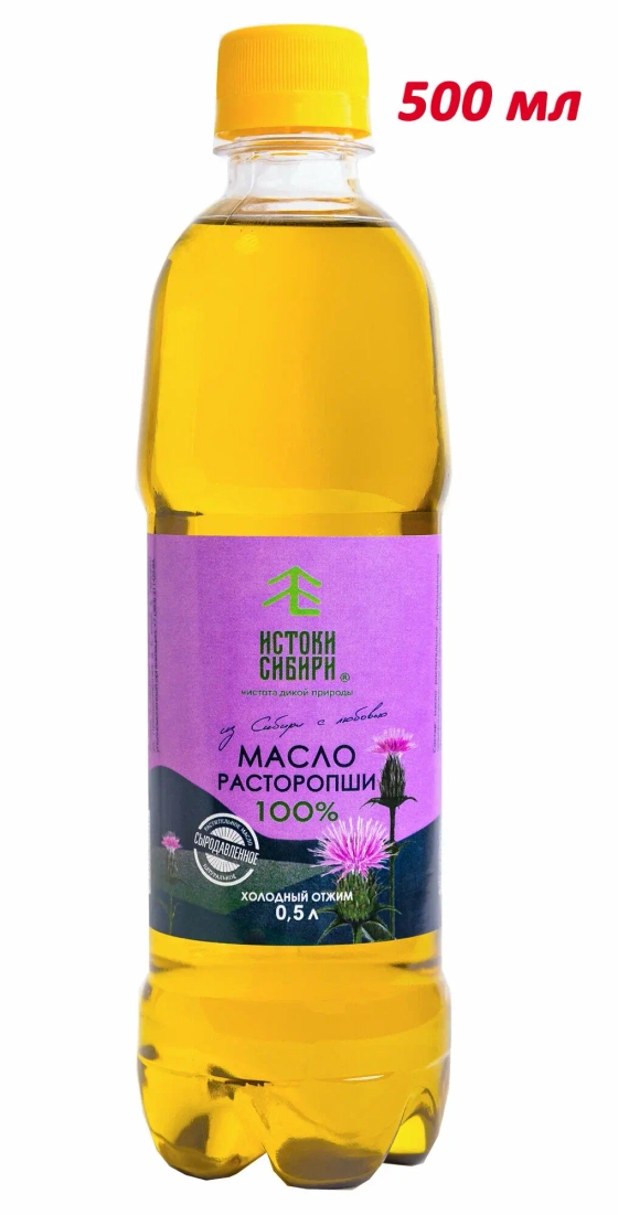 Масло расторопши сыродавленное Сельский Дом 500мл