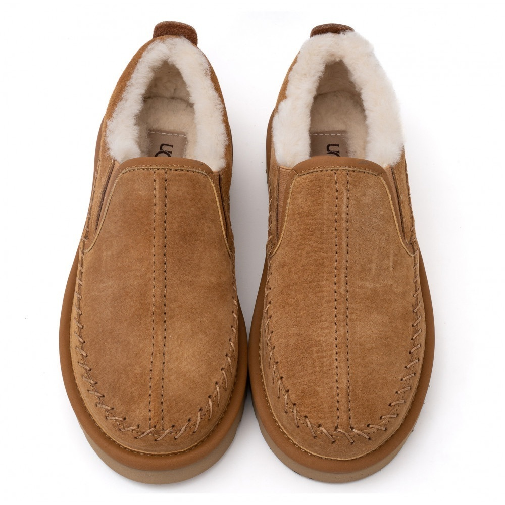 Ugg Stitch Slip On Chestnut