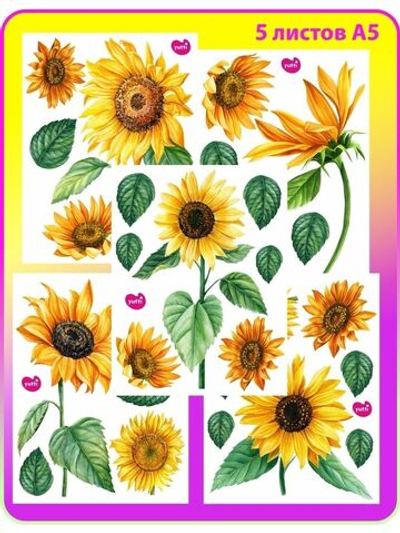 Декоративные наклейки цветы для интерьера