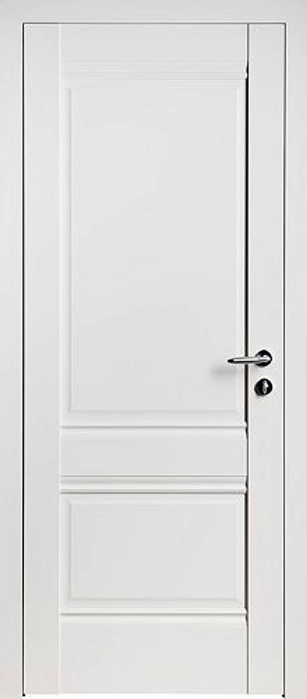 Межкомнатная дверь 1U ПГ (700x2000, Белый матовый)