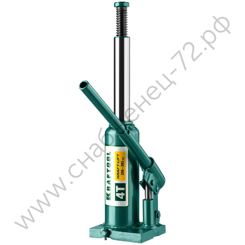 KRAFTOOL KRAFT-LIFT, 4 т, 194 - 372 мм, бутылочный гидравлический домкрат (43462-4)