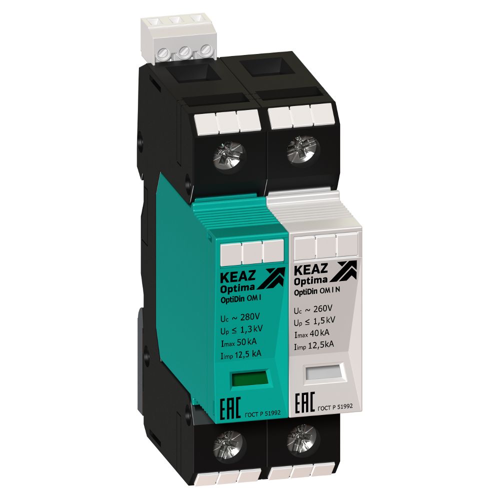 Сменный модуль (УЗИП) OptiDin OM-I-0-280/12,5/S КЭАЗ