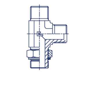 Штуцер FRGL BSP 3/8 - BSP 1/4