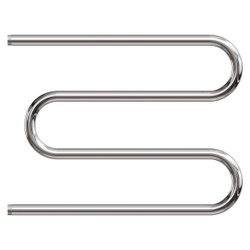 Полотенцесушитель водяной Point PN37667 600x700 М-образный (1"), хром