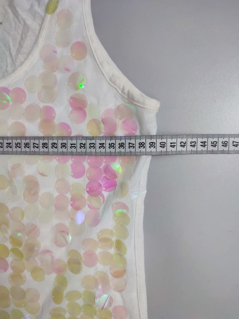 Топ Oodji cо стразами 44 размер