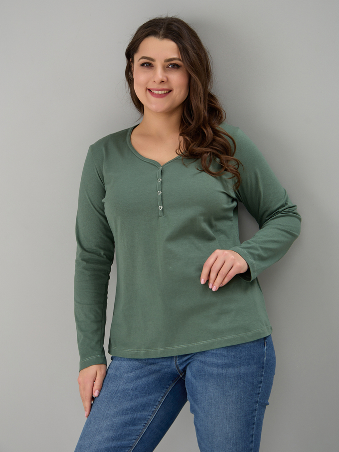 Лонгслив Л-004/светлозеленый