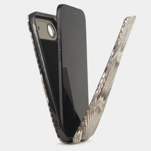 Чехол для iPhone 17 Air - кожа питона, натуральный