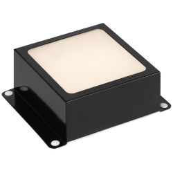 Светильник светодиодный ЭРА Грильято Домино SPO-651-3-4K-B8 8Вт 4000К 84х84мм GL15 100х100 черный