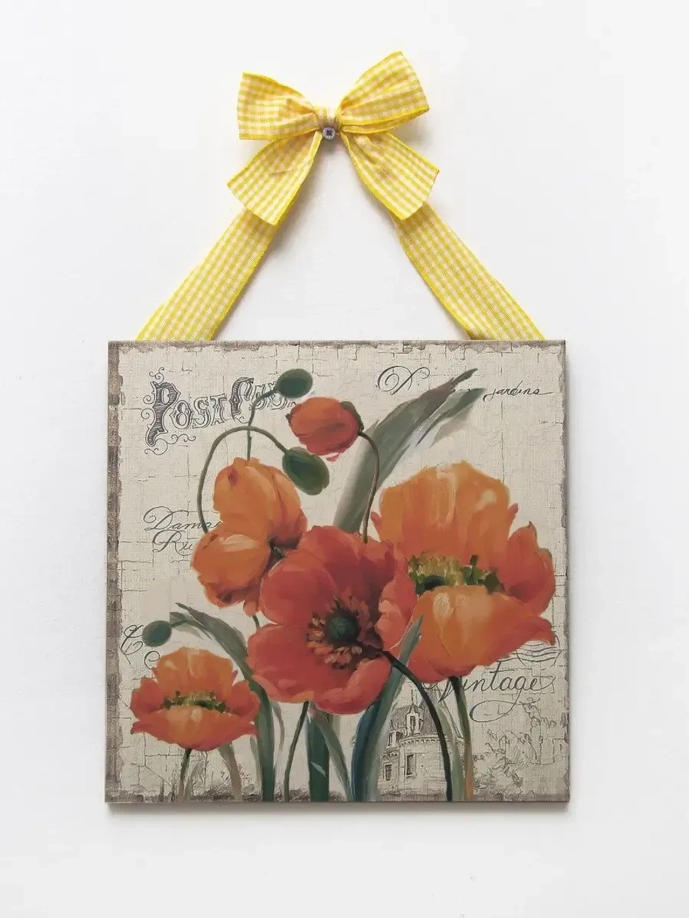 Панно на стену для интерьера декоративные 4 шт