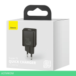Сетевое зарядное устройство Baseus Super Si 20W EU Black (CCSUP-B01)