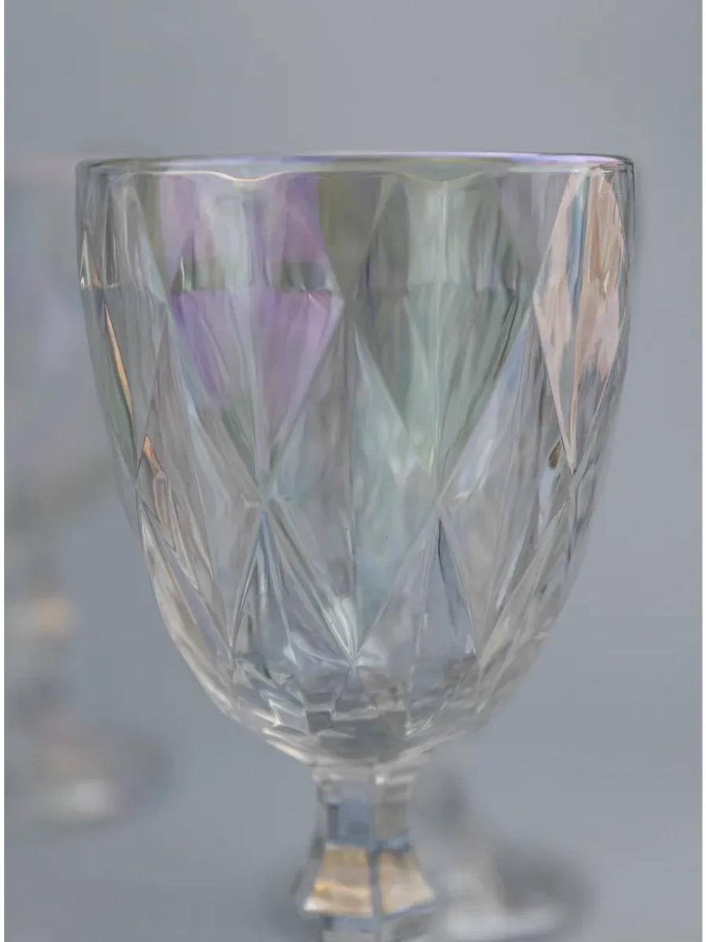 Набор фужеров для вина, 330 мл, 6 шт. перламутровый