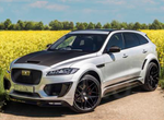 Карбоновый капот в стиле LM для Jaguar F-Pace 2016-2024 Ягуар