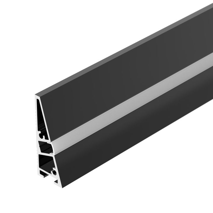 Профиль PLINTUS-H40-2000 BLACK Arlight 052398