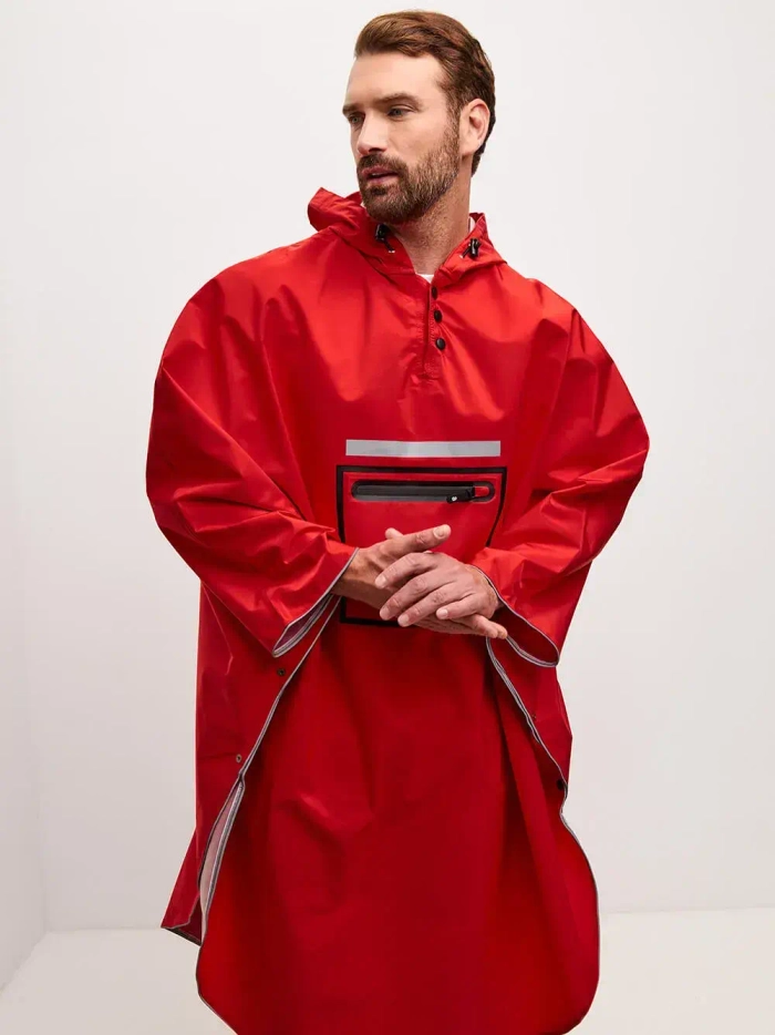 Дождевик-пончо красный Gamp Red