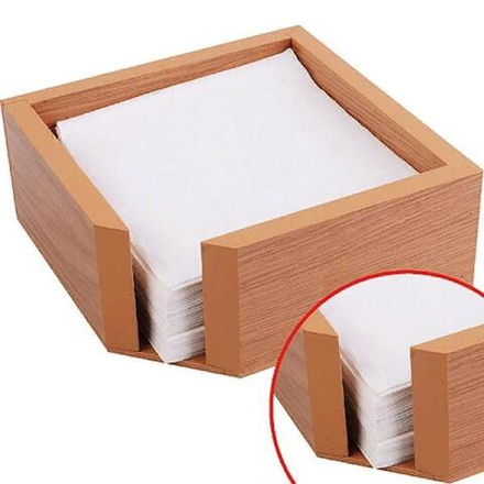 Mayer&Boch Салфетница рыжая деревянная №1