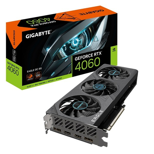 Видеокарта GIGABYTE GeForce RTX 4060 EAGLE OC 8GB (GV-N4060EAGLE OC-8GD)