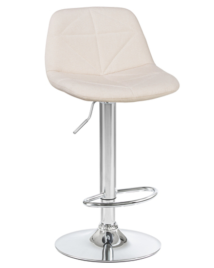 Стул барный DOBRIN DINA, кремовый