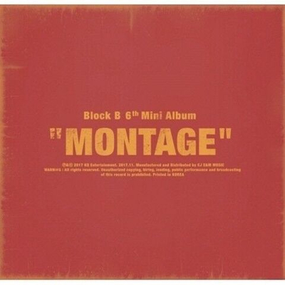Альбом Block B - Montage 6th Mini Album