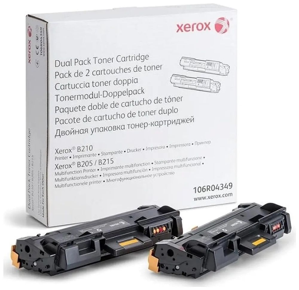 Картриджи Xerox 106R04349 черный