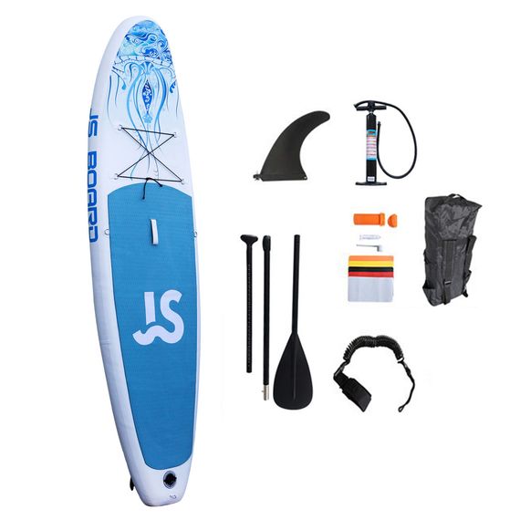 Надувная SUP-доска JS Board Marine JF335 335х82х15 см полный комплект