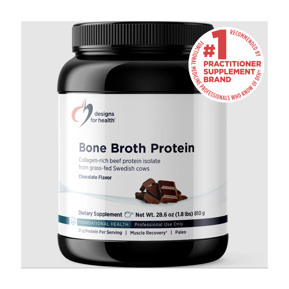 Designs For Health - Bone Broth Protein (PurePaleo) Chocolate - 810 gr