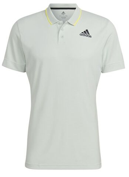 Мужское теннисное поло Adidas Tennis Freelift Polo - зеленый
