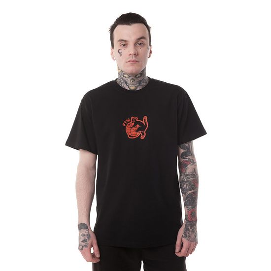 Футболка ЮНОСТЬ™ «Fuck The World» (Черный)