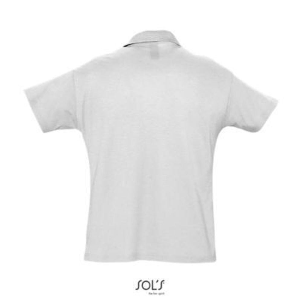 Поло SUMMER II, 100% хлопок, 170 грамм. Жёлтый  L