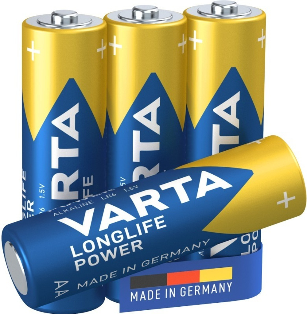 Батарейки VARTA Longlife Power LR06 / AA BL16 (16) шт. в блистере, 4906121416
