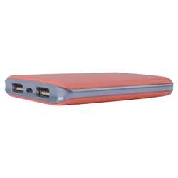 Аккумулятор внешний универсальный Remax RPP33-5000 mAh Tiger Power bank (2 USB: 5V-2.0A) Pink Розовый