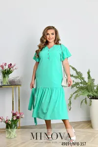 Платье 8-357-ментоловый Minova
