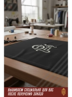 Футболка с вышивкой черная Отец