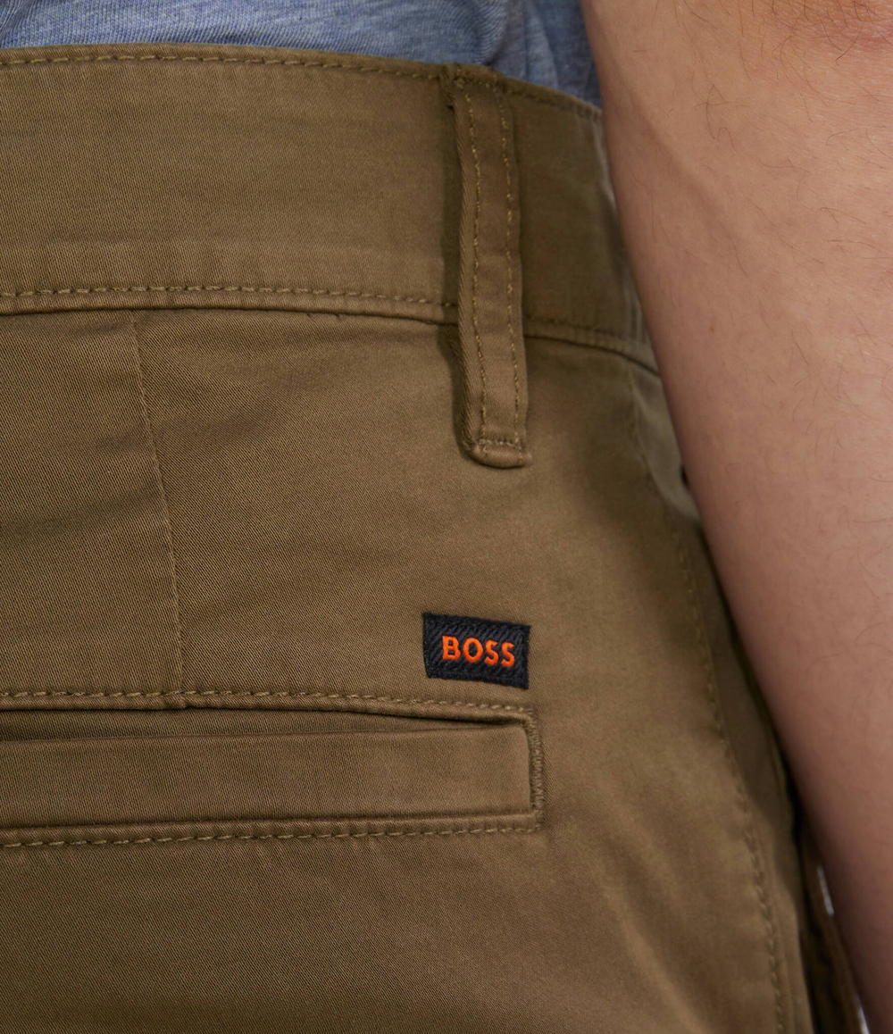 Брюки Chino_tapered BOSS ORANGE - коричневый(50510917)