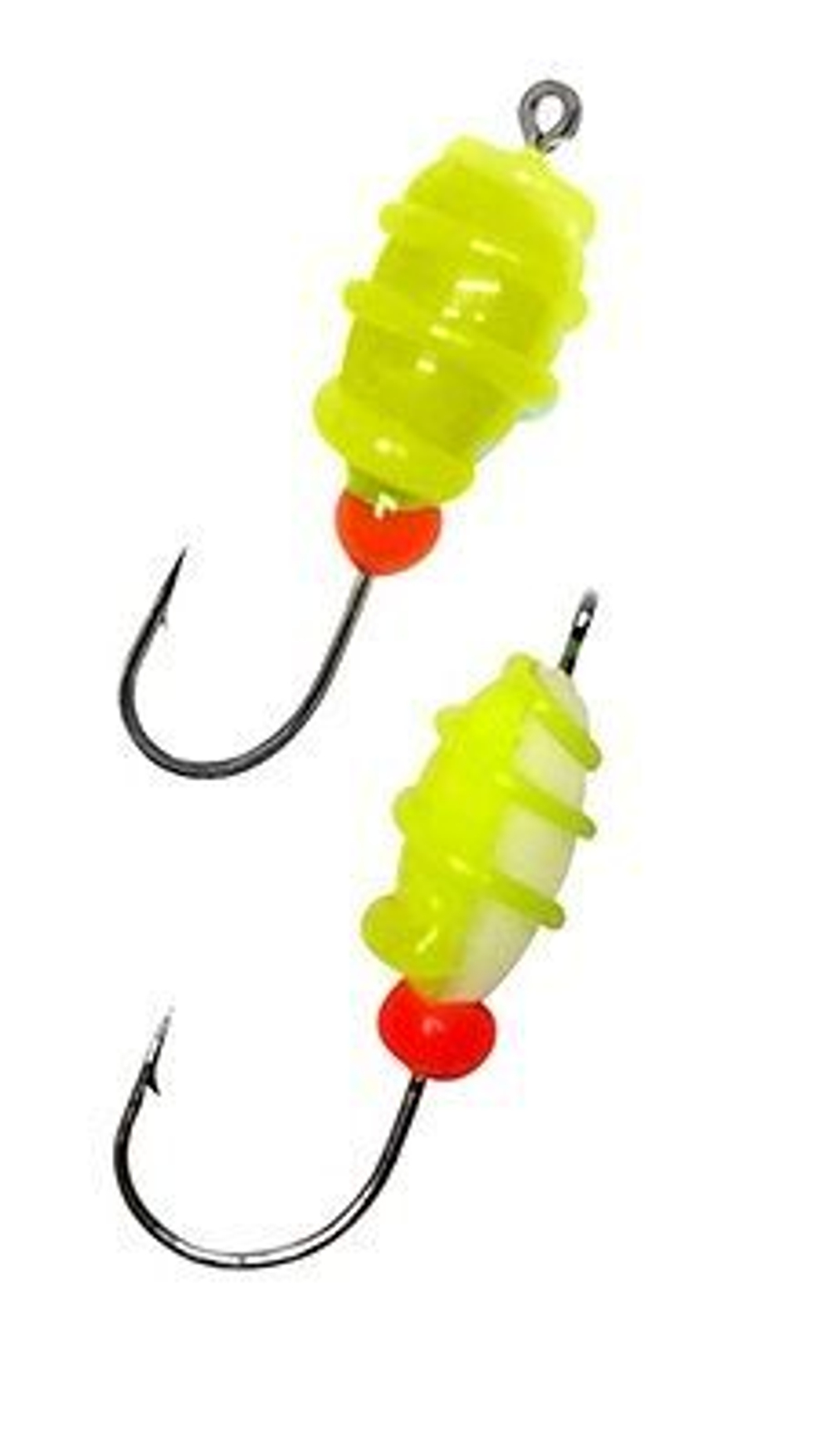 Мормышка фосфорная №07 P, 2 упк по 10 шт 0,14g