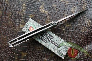 Складной нож REPTILIAN Магистр 2-2 c клинком из стали D2, рукоять G10
