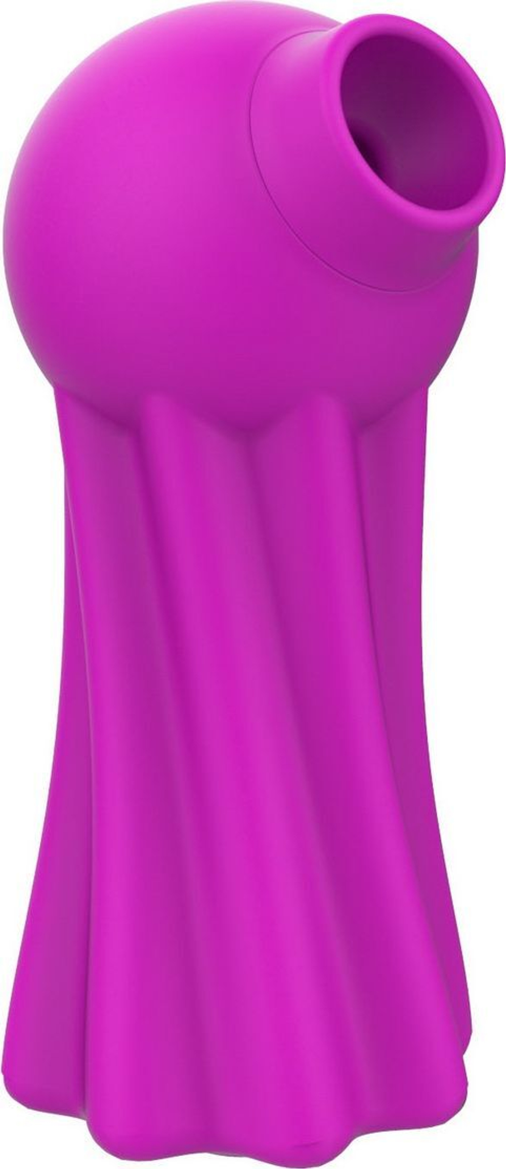 Лиловый вакуум-волновой стимулятор Miss Kissy (Цвет: лиловый)