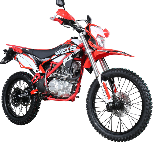 Мотоцикл Wels X5 300 Enduro красный