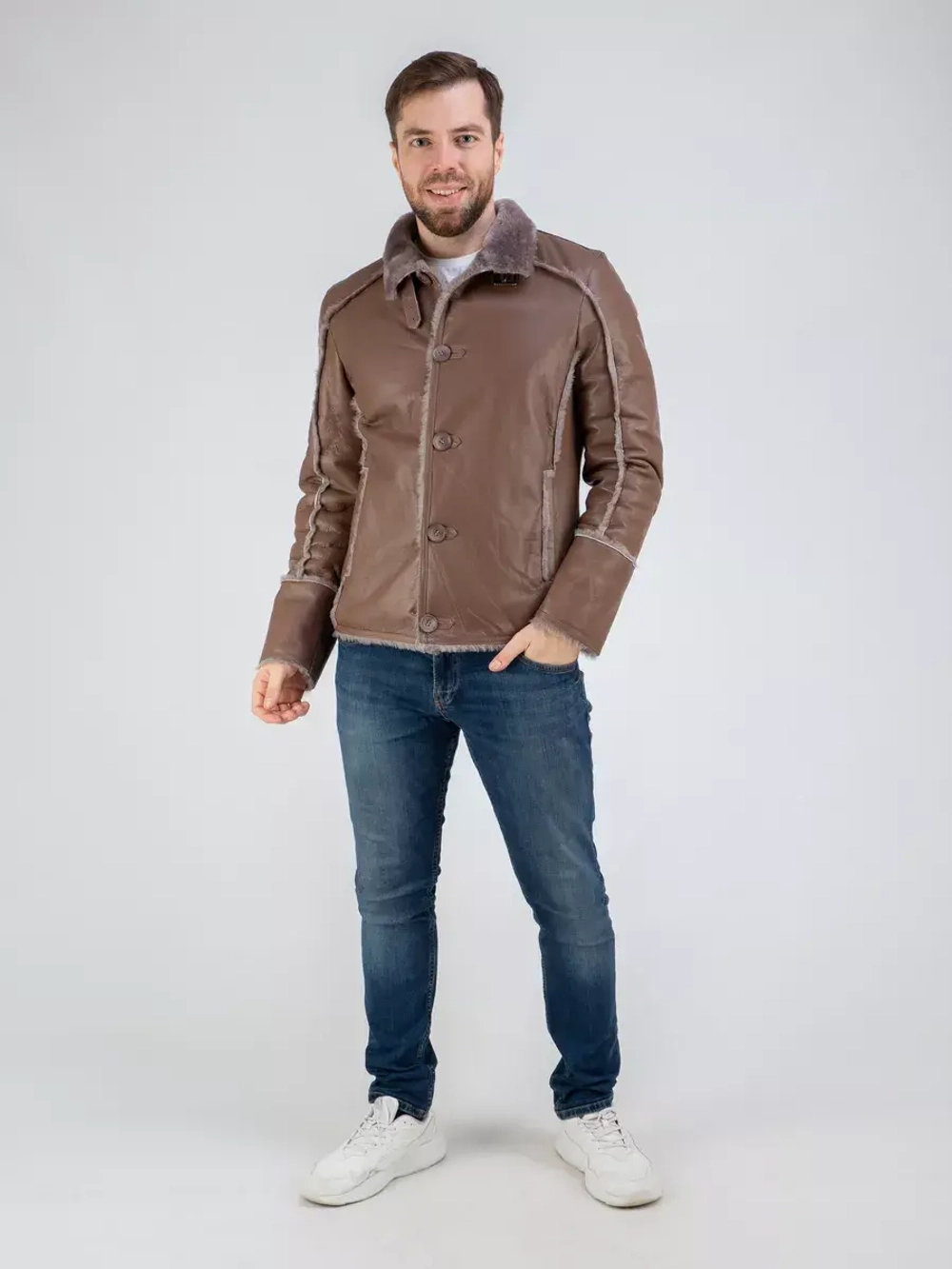 Дубленка натуральная зимняя Турция