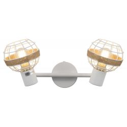 Светильник настенно-потолочный спот Rivoli Anselma 7034-702 2 x E14 40 Вт поворотный