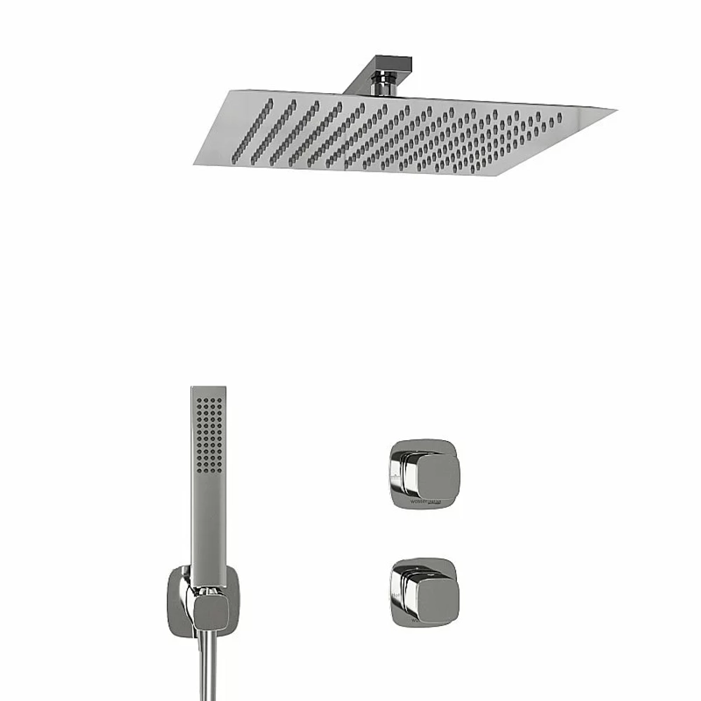 Душевая система WasserKRAFT Naab 8600 SET2837 хром