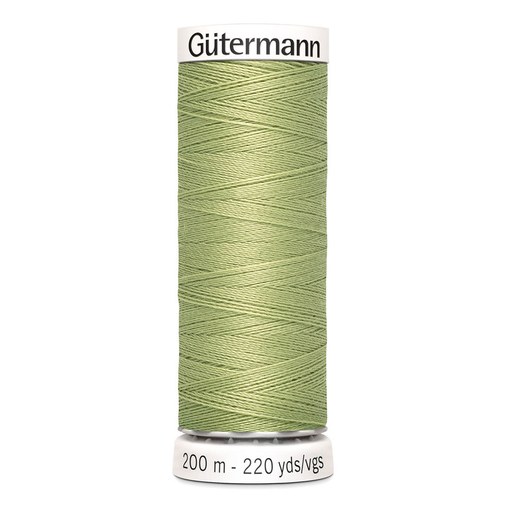 01 Нить Sew-All 100/200 м для всех материалов, 100% полиэстер Gutermann 748277 (282 св.оливковый)