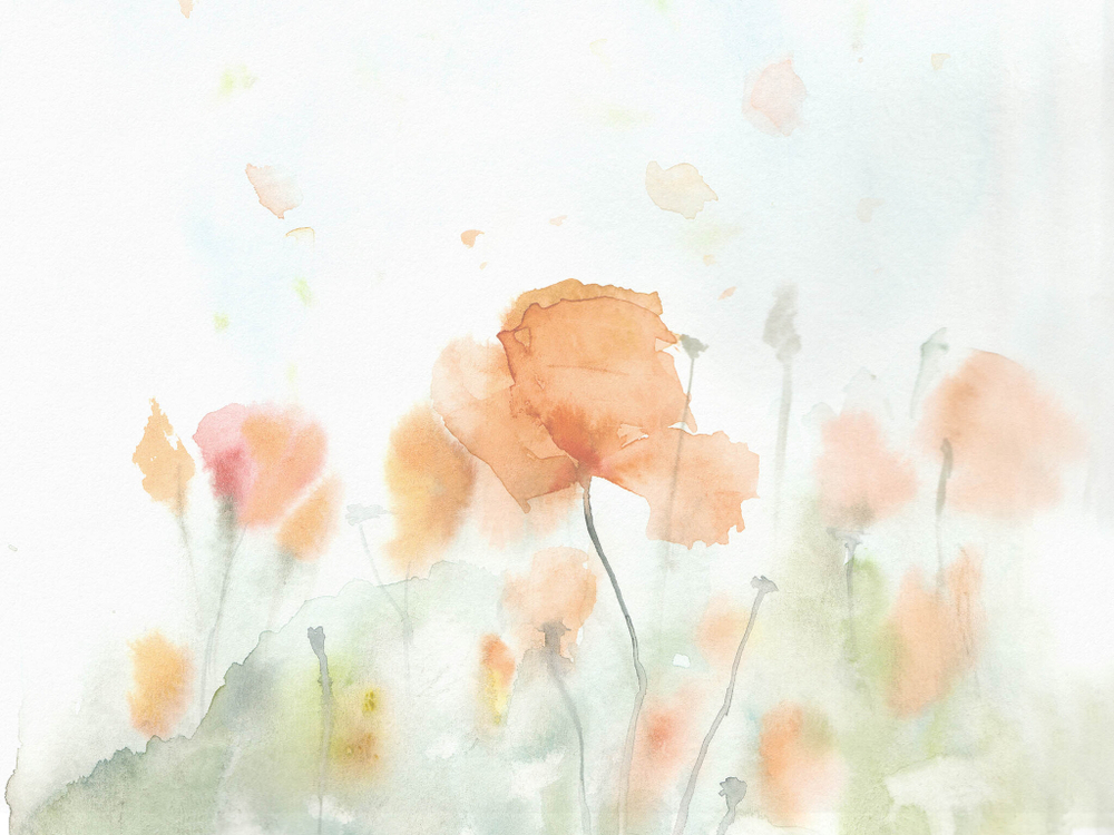 Дизайнерские обои Wall Street Watercolor-21