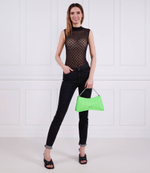 Кожаная сумка через плечо Karl Lagerfeld - зеленый(231W3020)