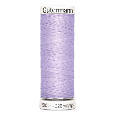 Нить Sew-All 200 м, Gutermann, 442 бело-лавандовый