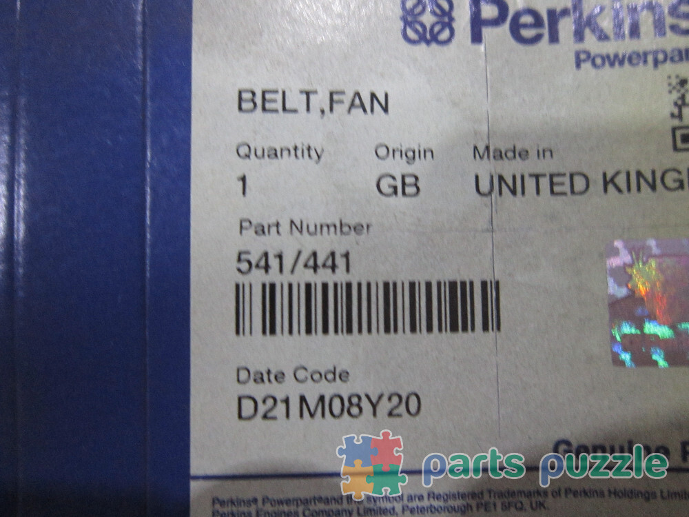 Ремень вентилятора / FAN BELT АРТ: 541/441