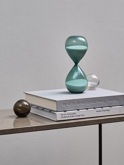 Часы песочные Timeless, 30 минут, бирюзовые