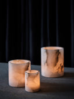 Подсвечник Tell Me More candle holder, XS, алебастр