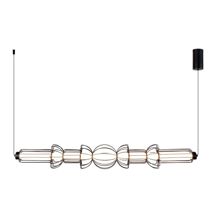 Подвесной светодиодный светильник Indigo Collisore 14030/1PL Black V000166L