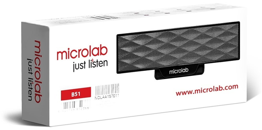 Компьютерные колонки Microlab B-51 черный
